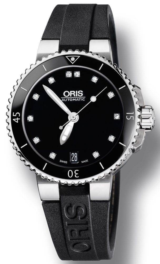 Oris Watch Divers Lady Rubber 01 733 7652 4194-07 4 18 34 Image 1
