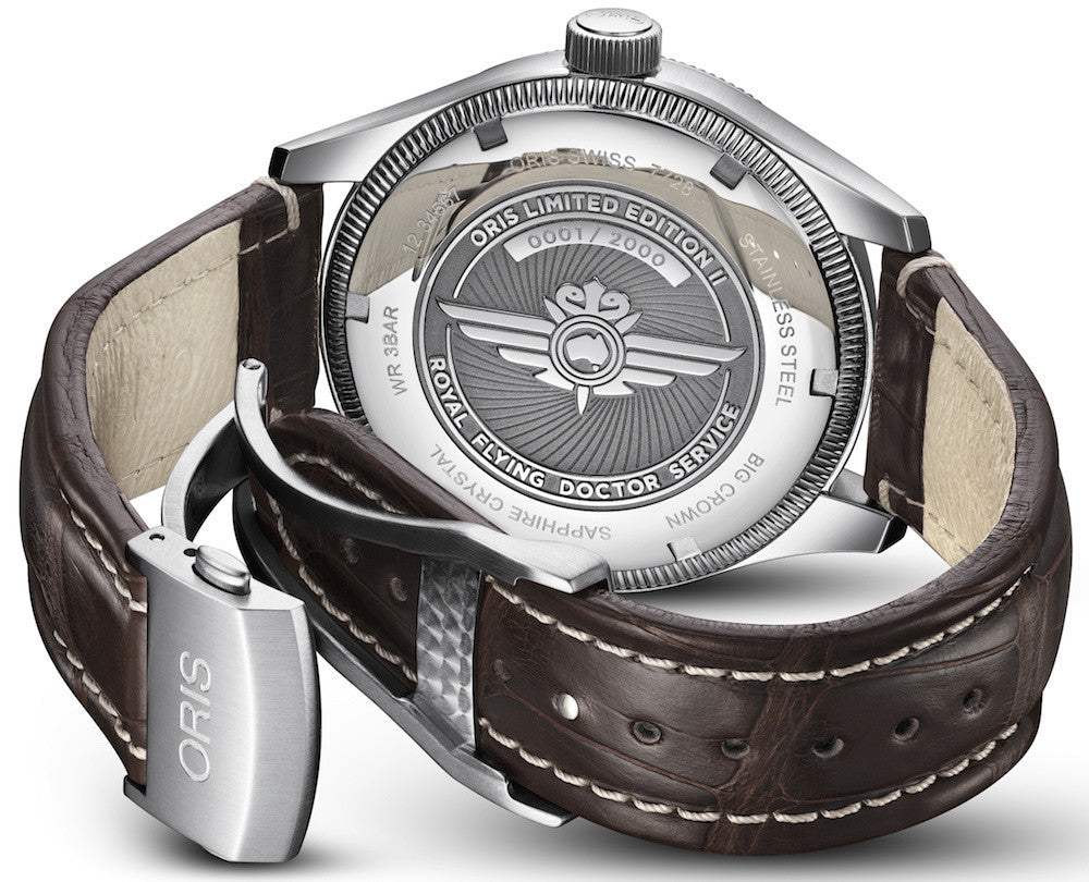 Oris Watch Royal Flying Doctor Service Limited Edition II 01 735 7728 4084-Set LS Kroko Image 3