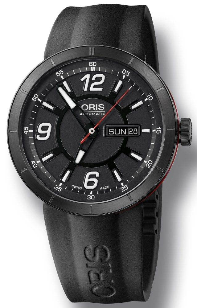Oris Watch TT1 Ceramic Rubber D 01 735 7651 4764-07 4 25 06B Image 1