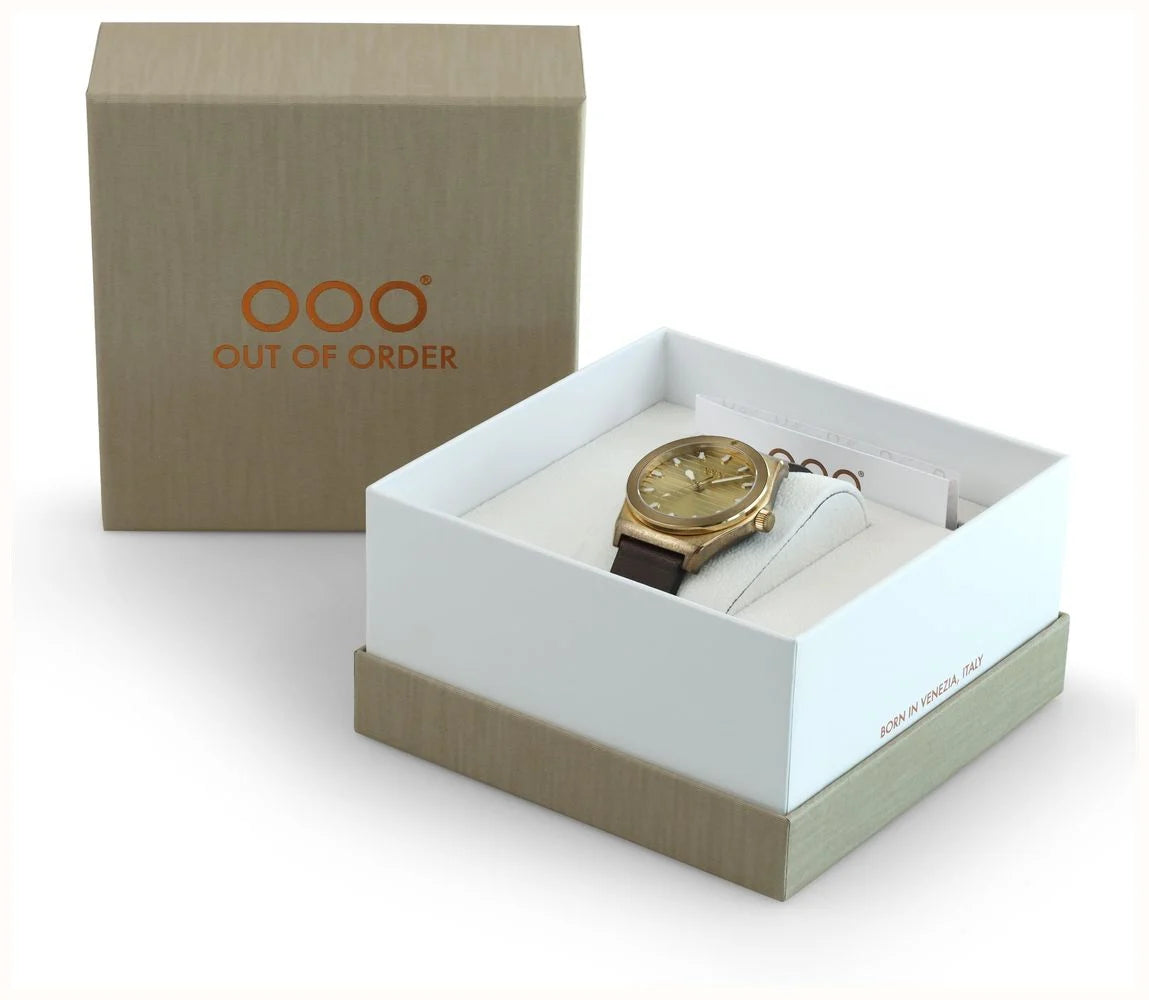 Out Of Order Forma Settanta Bronze Automatic Watch F707403.7403 Image 6
