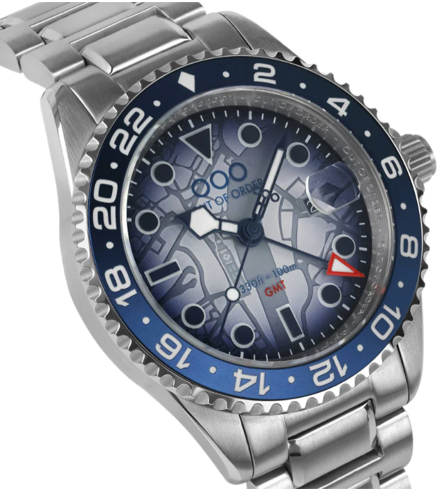 Out Of Order London GMT Ultra Watch OOO.001-19.LO.SS Image 2