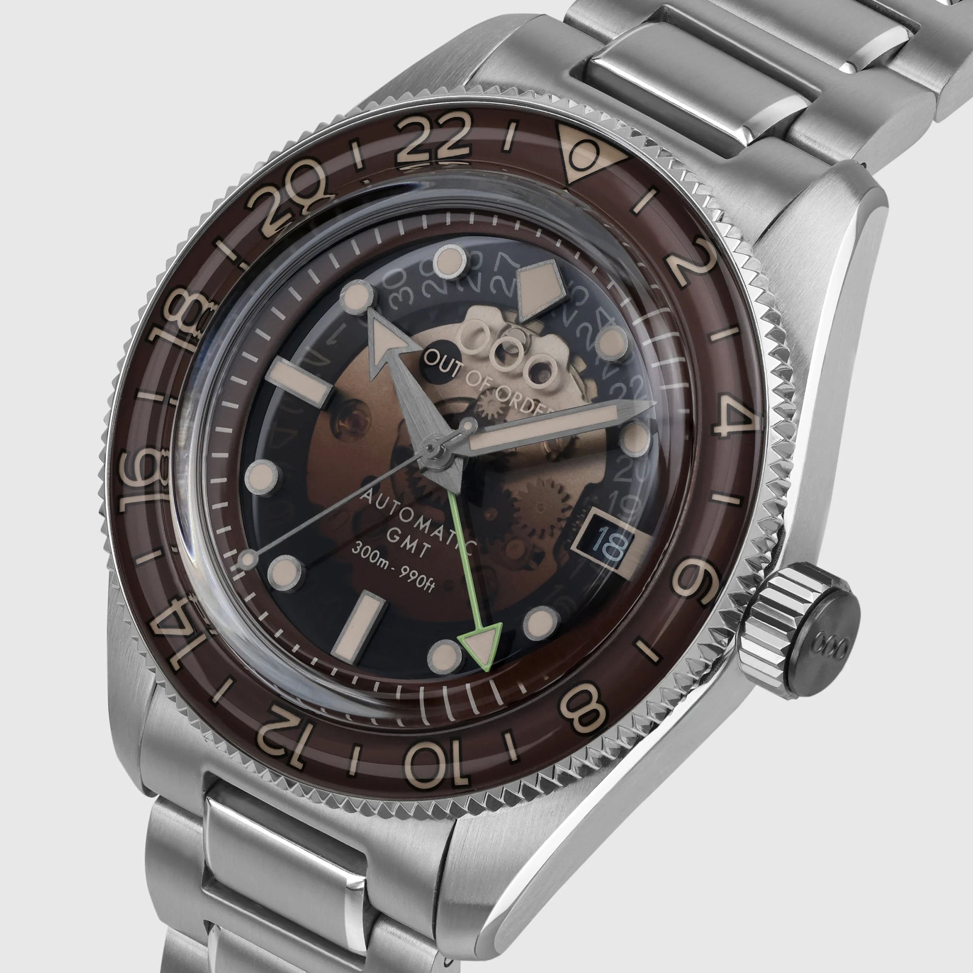 Out Of Order Shaker Cuba Libre Automatic GMT Limited Edition Watch OOO.001-25.CL.BAND.SS Image 5