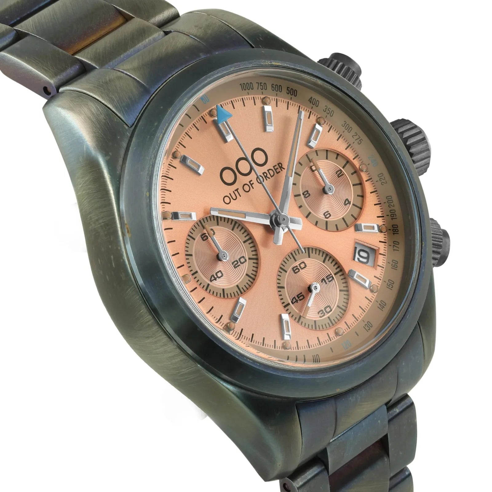 Out Of Order Sporty Chronograph Peach Watch OOO.001-23.PE.AC Image 3