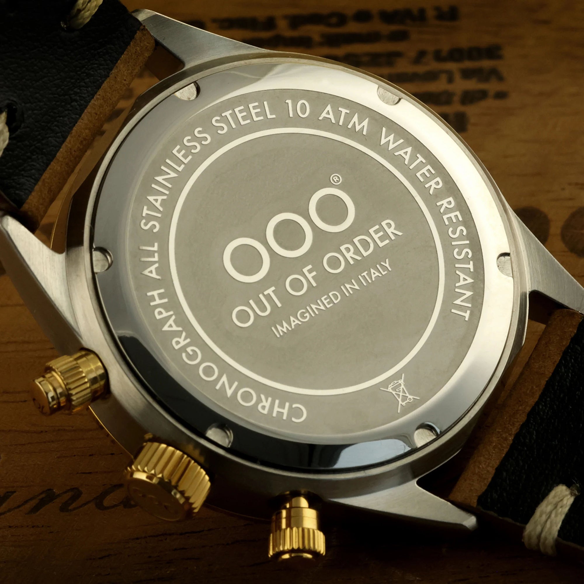 Out Of Order Supervintage Chrono Watch OOO.001-30.GL.AC Image 5