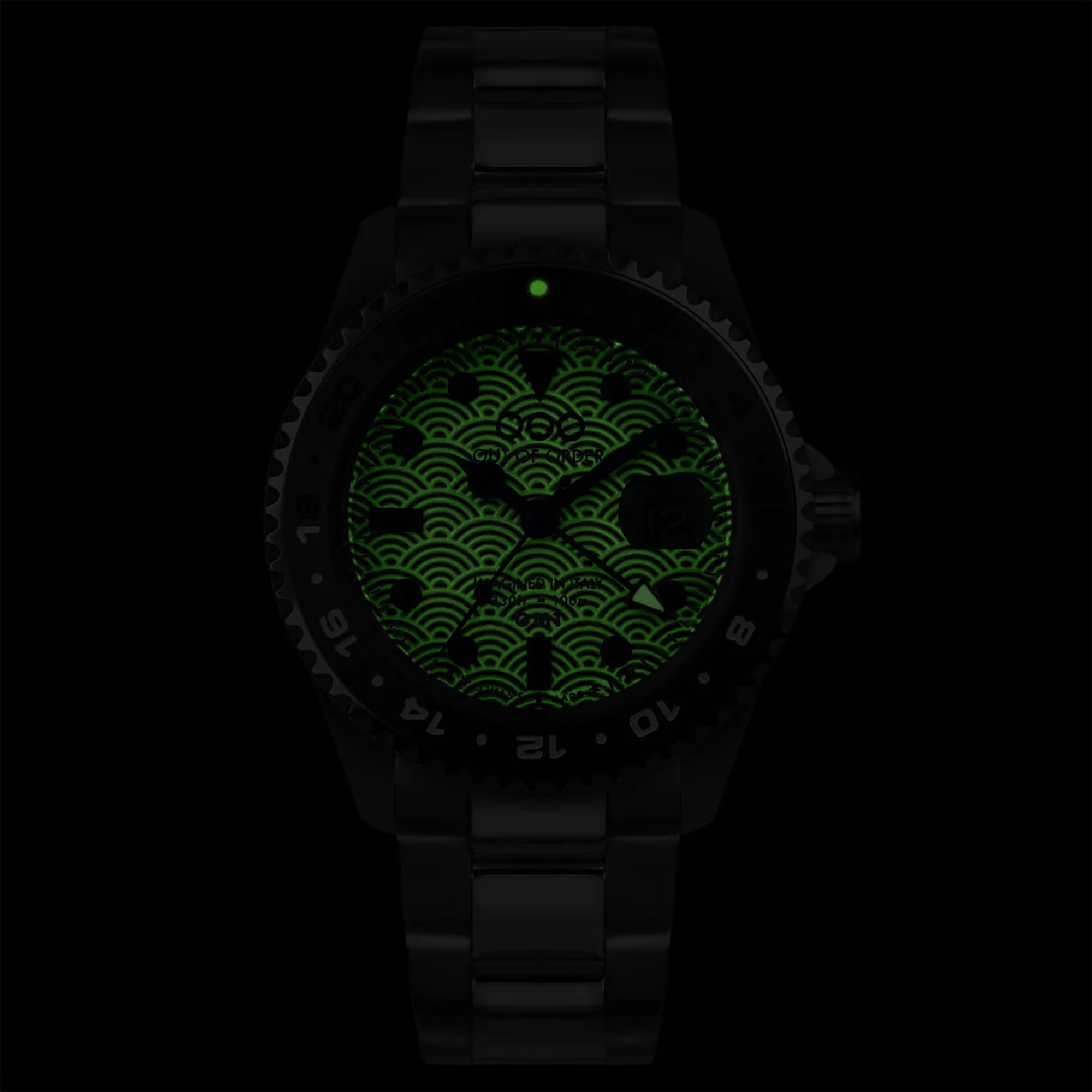 Out Of Order Swiss GMT Tokyo Shibuya Ultra Brushed Watch OOO.001-19.TS.SS Image 2