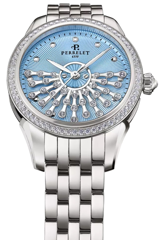 Perrelet Josephine Bleu de Saxe Diamond Watch Pre-Order A2072/B Image 3
