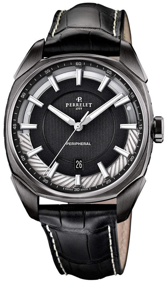 Perrelet LAB Peripheral 3 Hands Date Watch A1102/1 Image 1