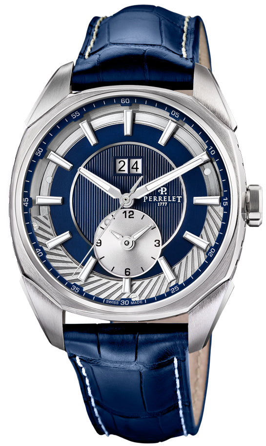 Perrelet LAB Peripheral Dual Time Big Date Watch A1101/4 Image 1