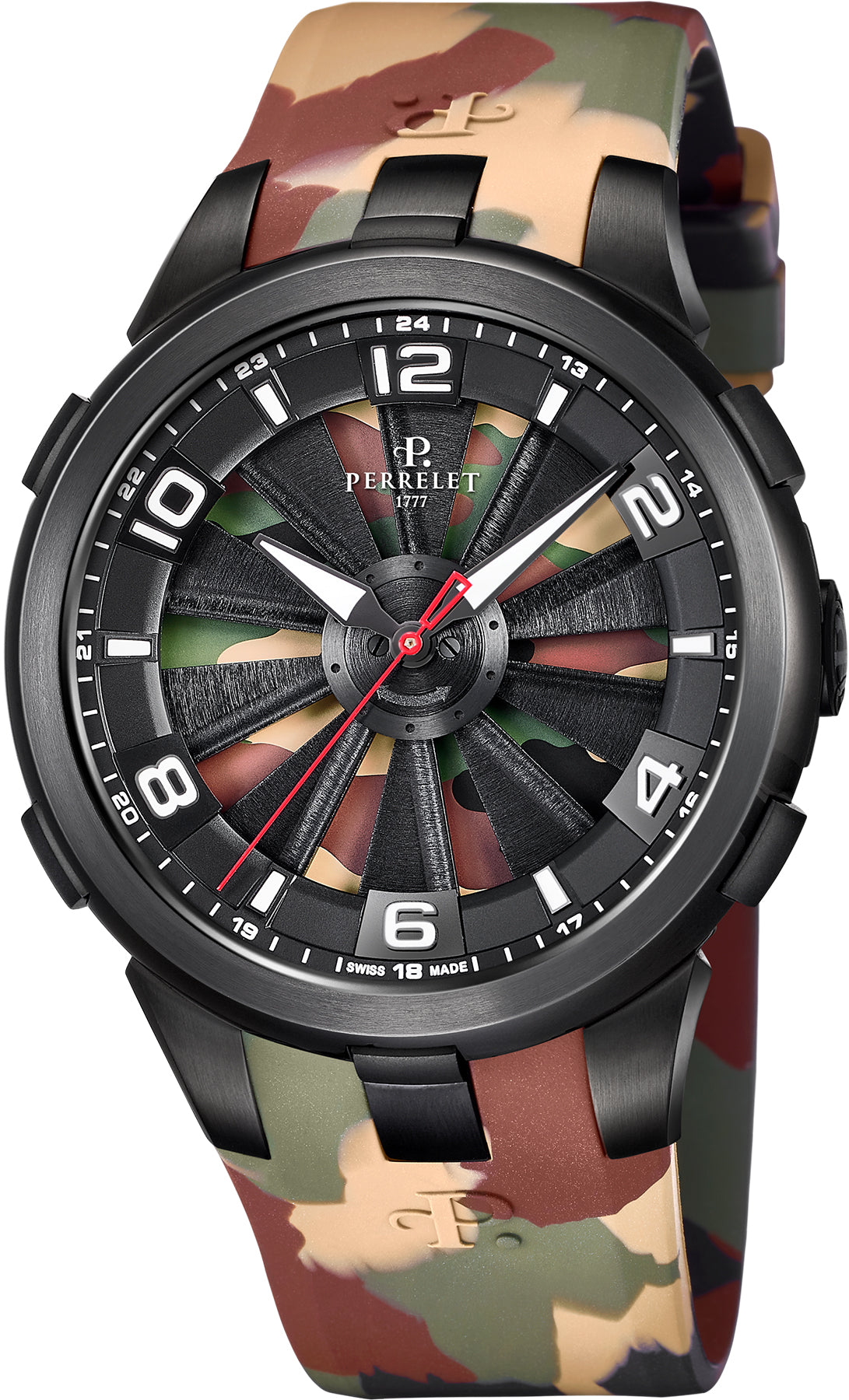 Perrelet Turbine Camo Limited Edition Watch A1400/1 Image 1