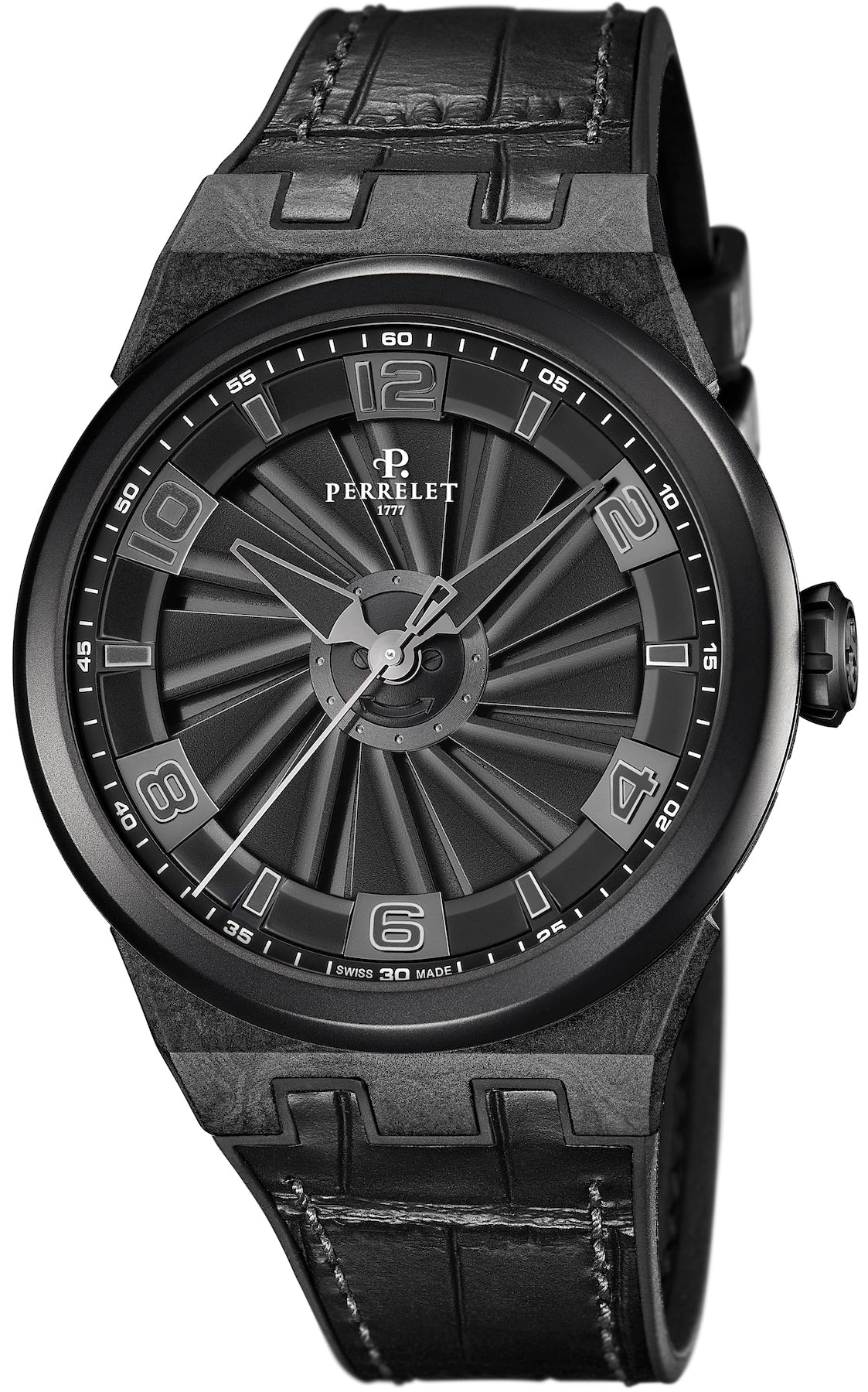Perrelet Turbine Carbon Black Edition Watch A4065/1 Image 1