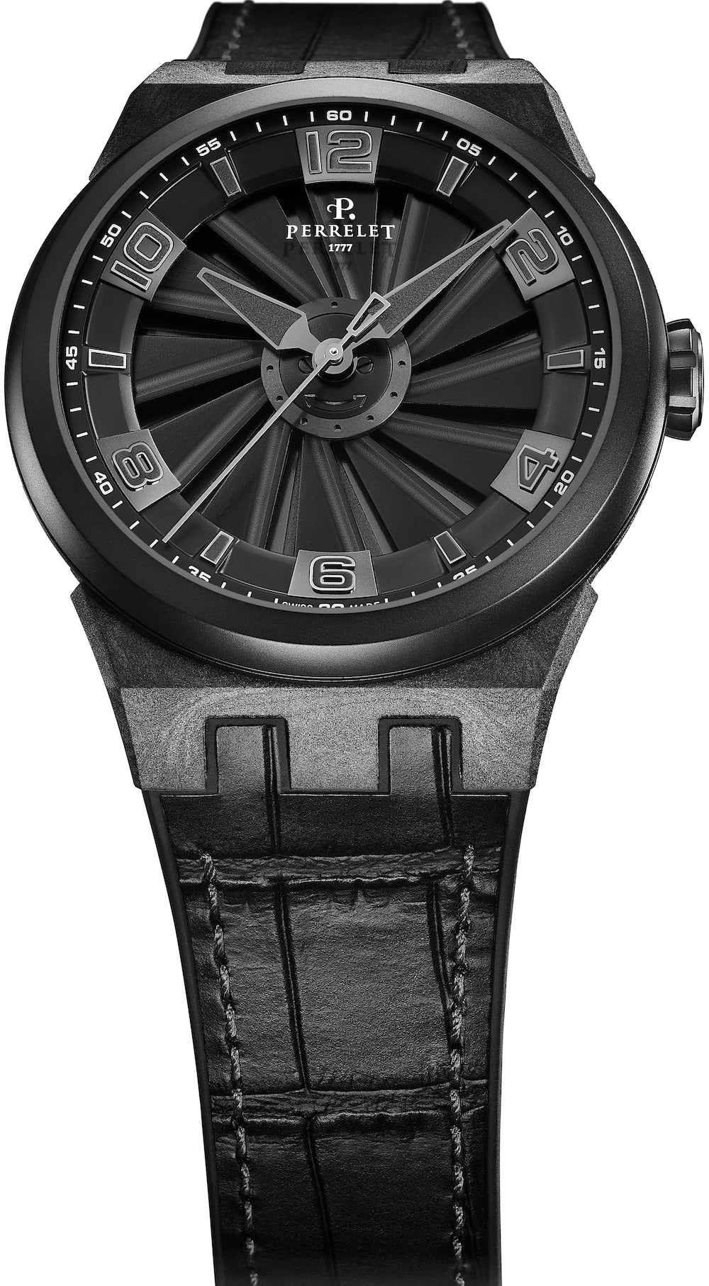Perrelet Turbine Carbon Black Edition Watch A4065/1 Image 4