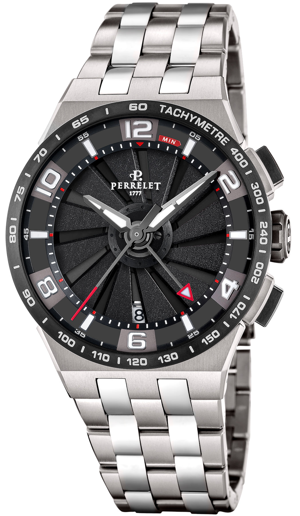 Perrelet Turbine Chrono NEO Grey Watch A4072/3 Image 1