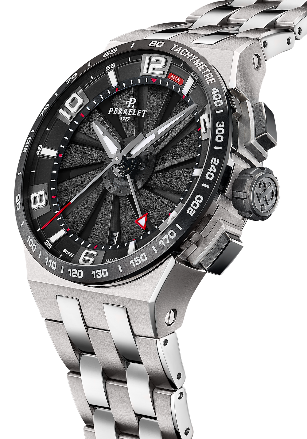 Perrelet Turbine Chrono NEO Grey Watch A4072/3 Image 3