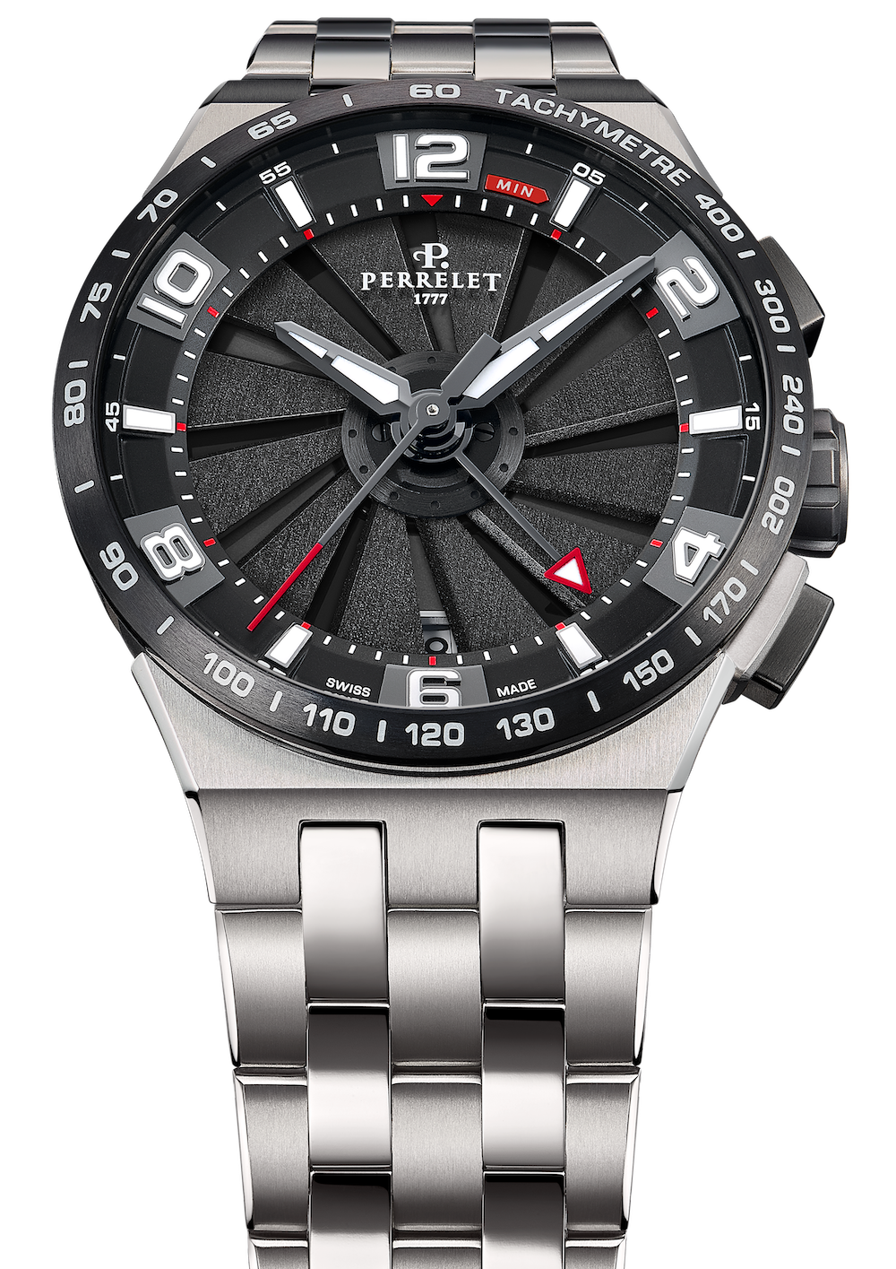 Perrelet Turbine Chrono NEO Grey Watch A4072/3 Image 4
