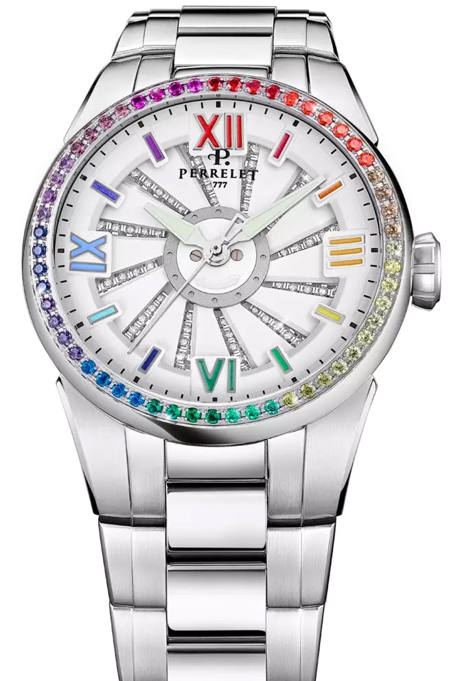 Perrelet Turbine Lady Aurora Bracelet Watch A4069/3 Image 2