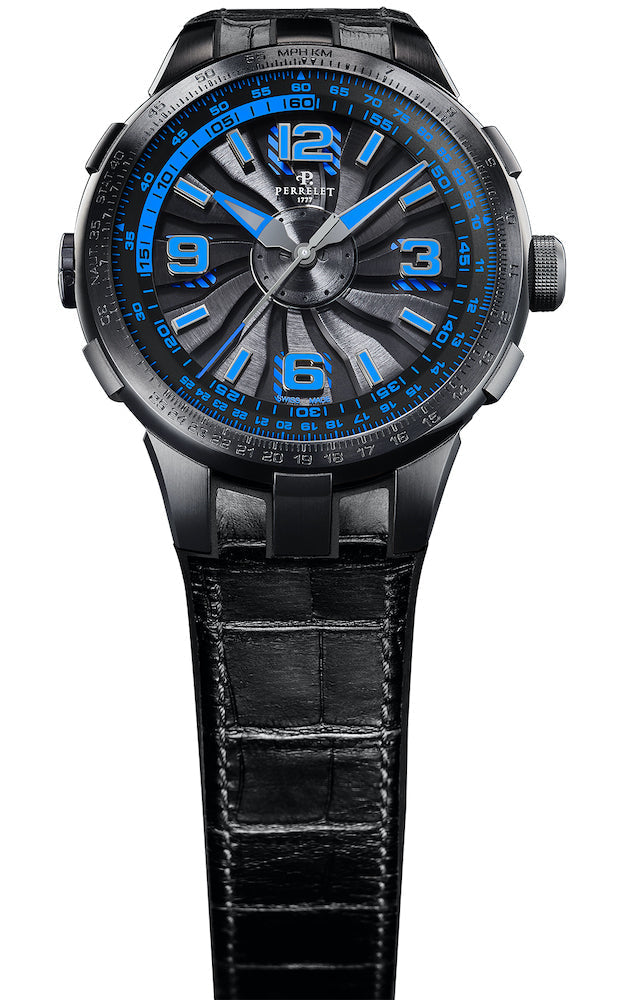 Perrelet Turbine Pilot Electric Blue A1095/2 Image 6