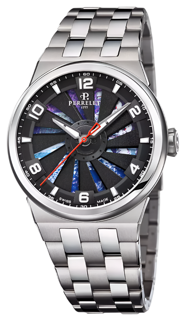 Perrelet Turbine Space Conquest 3 Hands Limited Edition Watch A4066/S1 Image 1