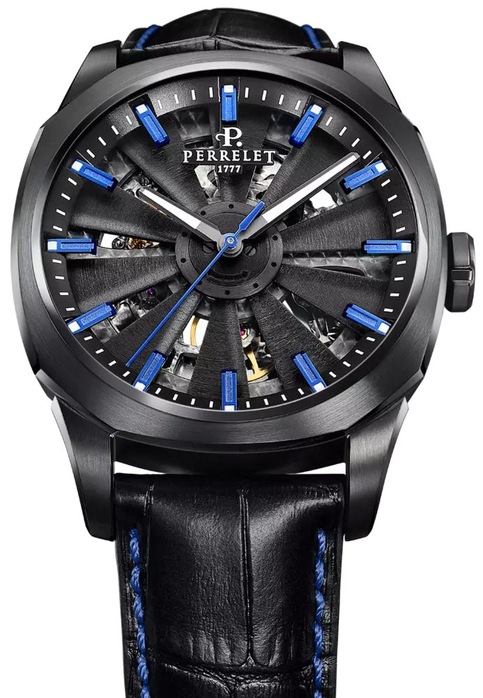 Perrelet Turbine Urban Skeleton 3 Hands Watch A1062/2 Image 2