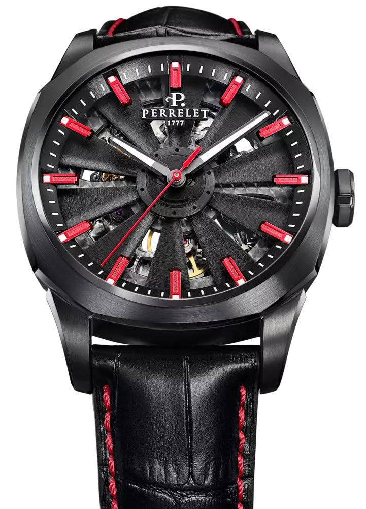 Perrelet Turbine Urban Skeleton 3 Hands Watch A1062/3 Image 2