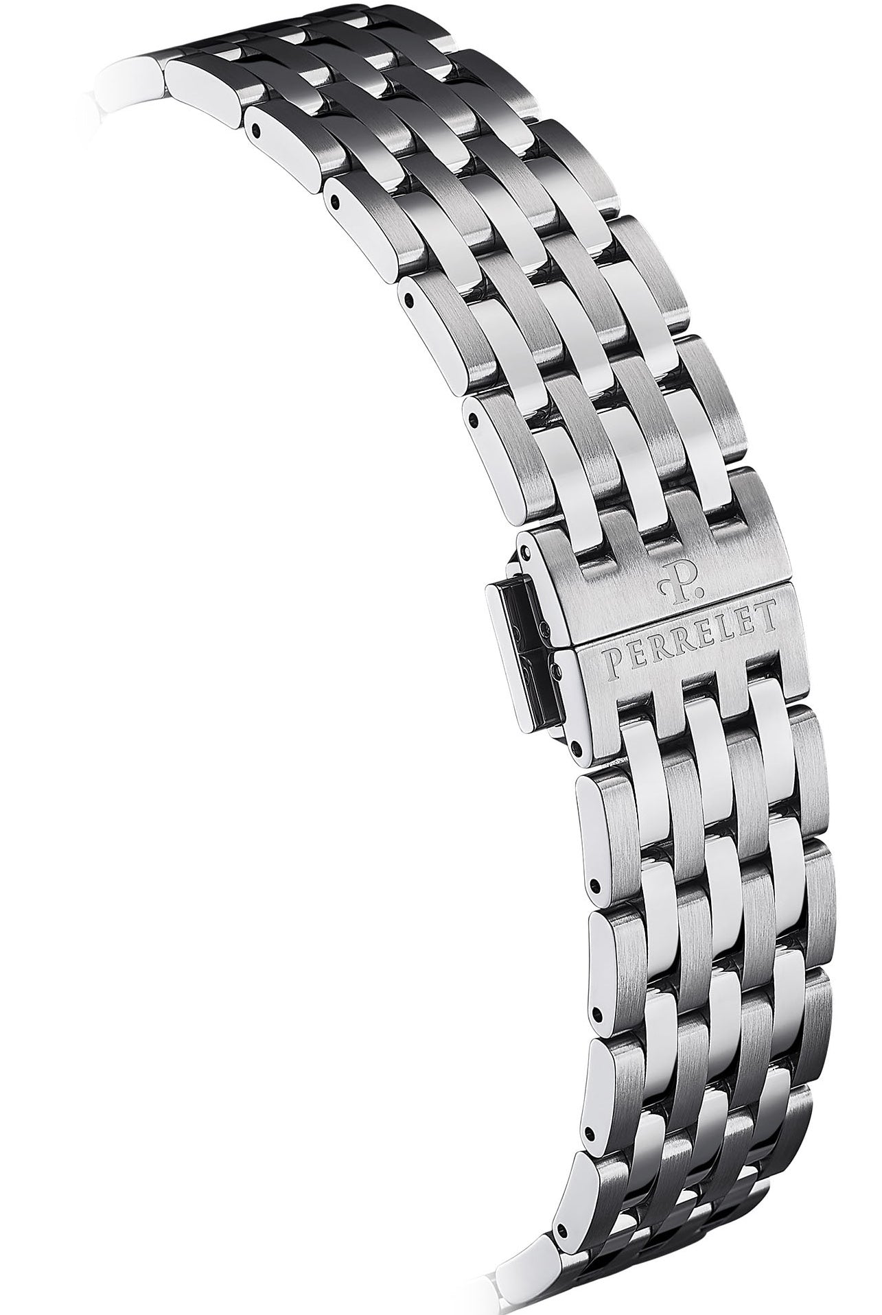 Perrelet Weekend 3 Hands Open Heart Ice Blue Bracelet Watch A1302/9 Image 4