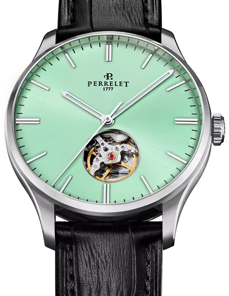 Perrelet Weekend 3 Hands Open Heart Watch A1302/C Image 3