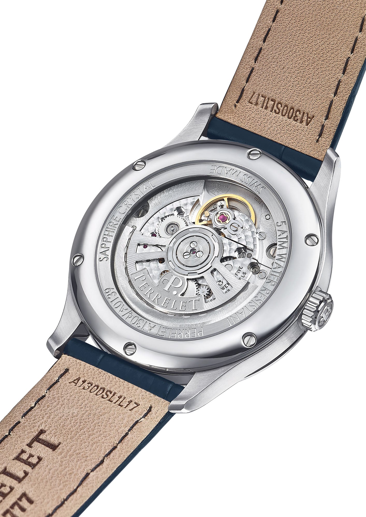 Perrelet Weekend GMT Ice Blue Watch A1304/A Image 2