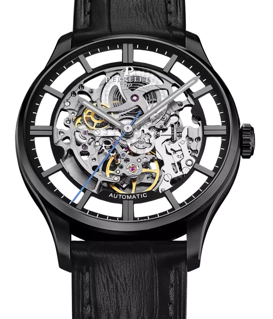 Perrelet Weekend Skeleton 3 Hands Watch A1306/1 Image 2