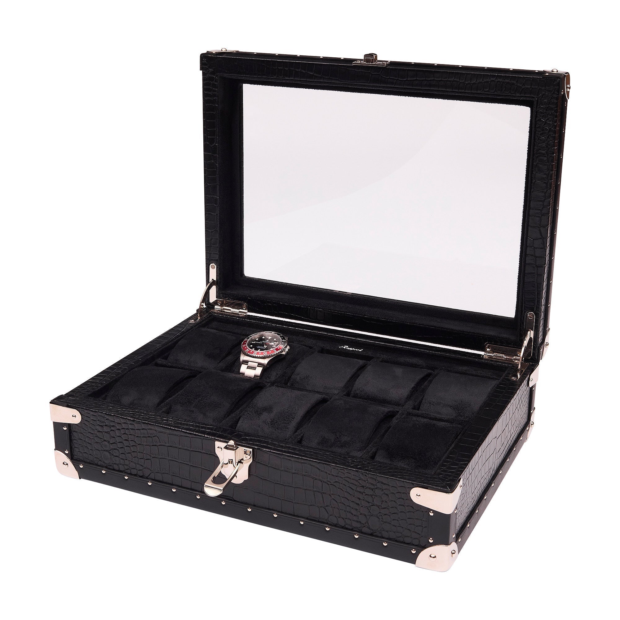 Rapport Brompton Optic Ten Black Watch Box RPT-174 Image 4