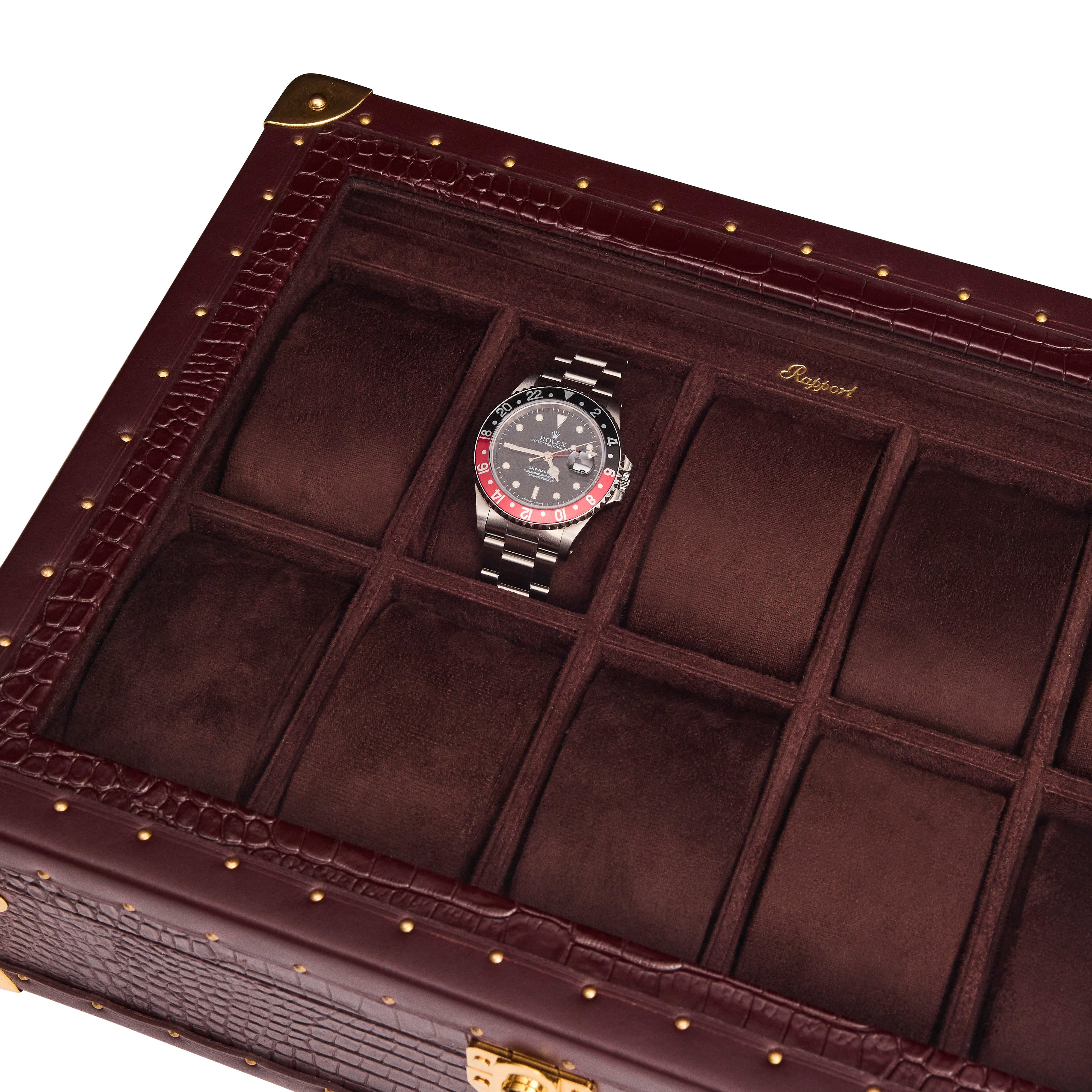 Rapport Brompton Optic Ten Brown Watch Box RPT-173 Image 5