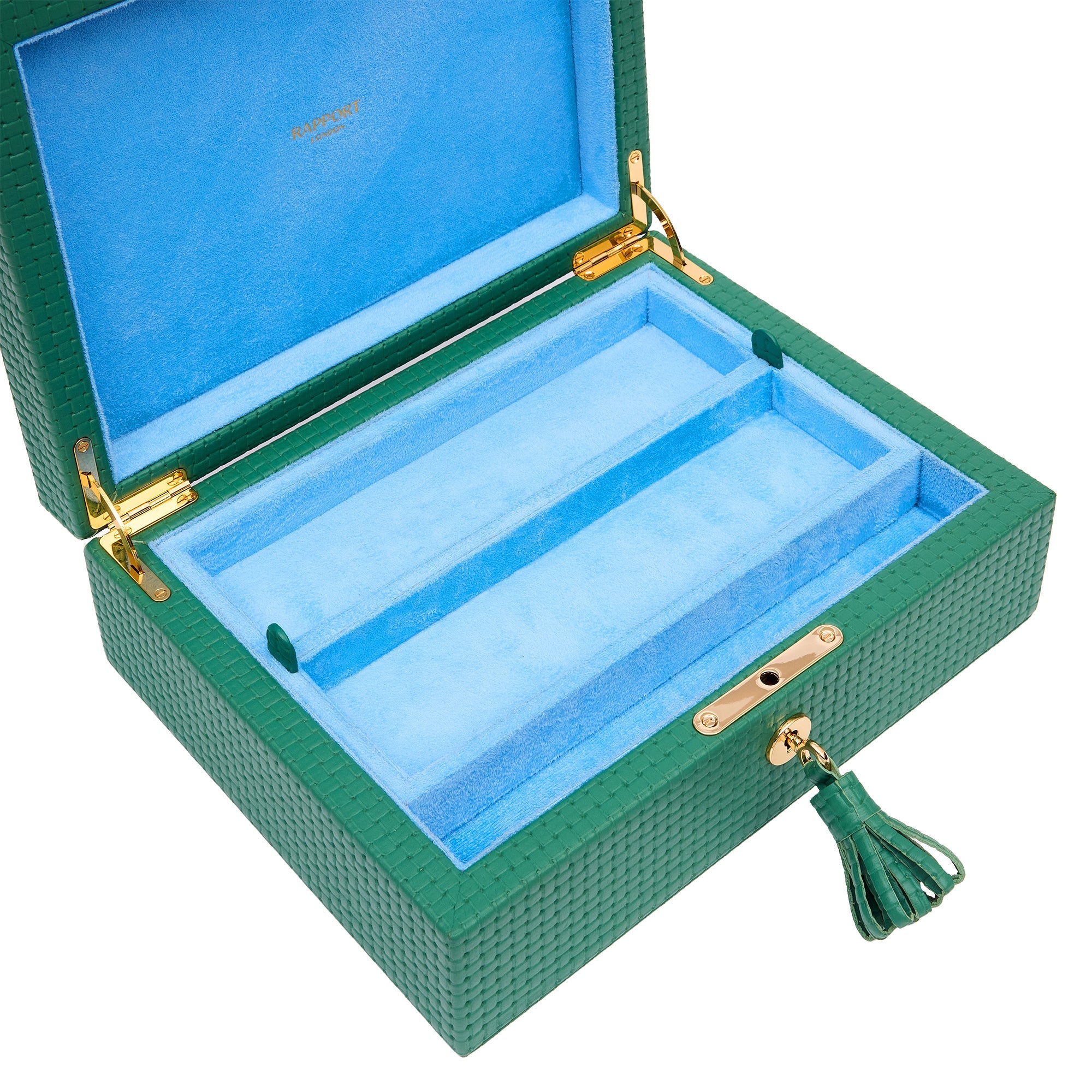Rapport Charlotte Medium Jewellery Box Green RPT-203 Image 3