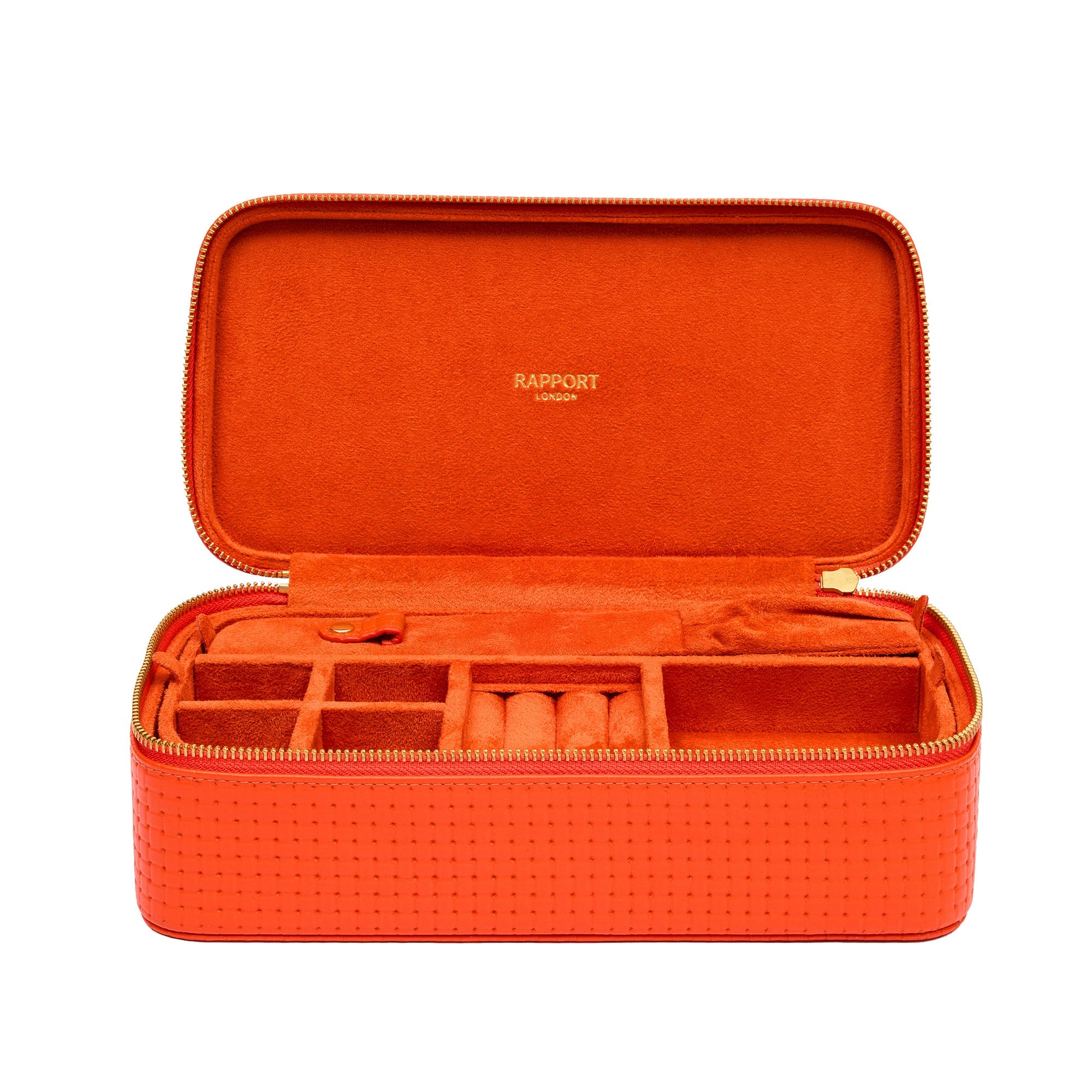 Rapport Charlotte Orange Jewellery Case RPT-202 Image 1