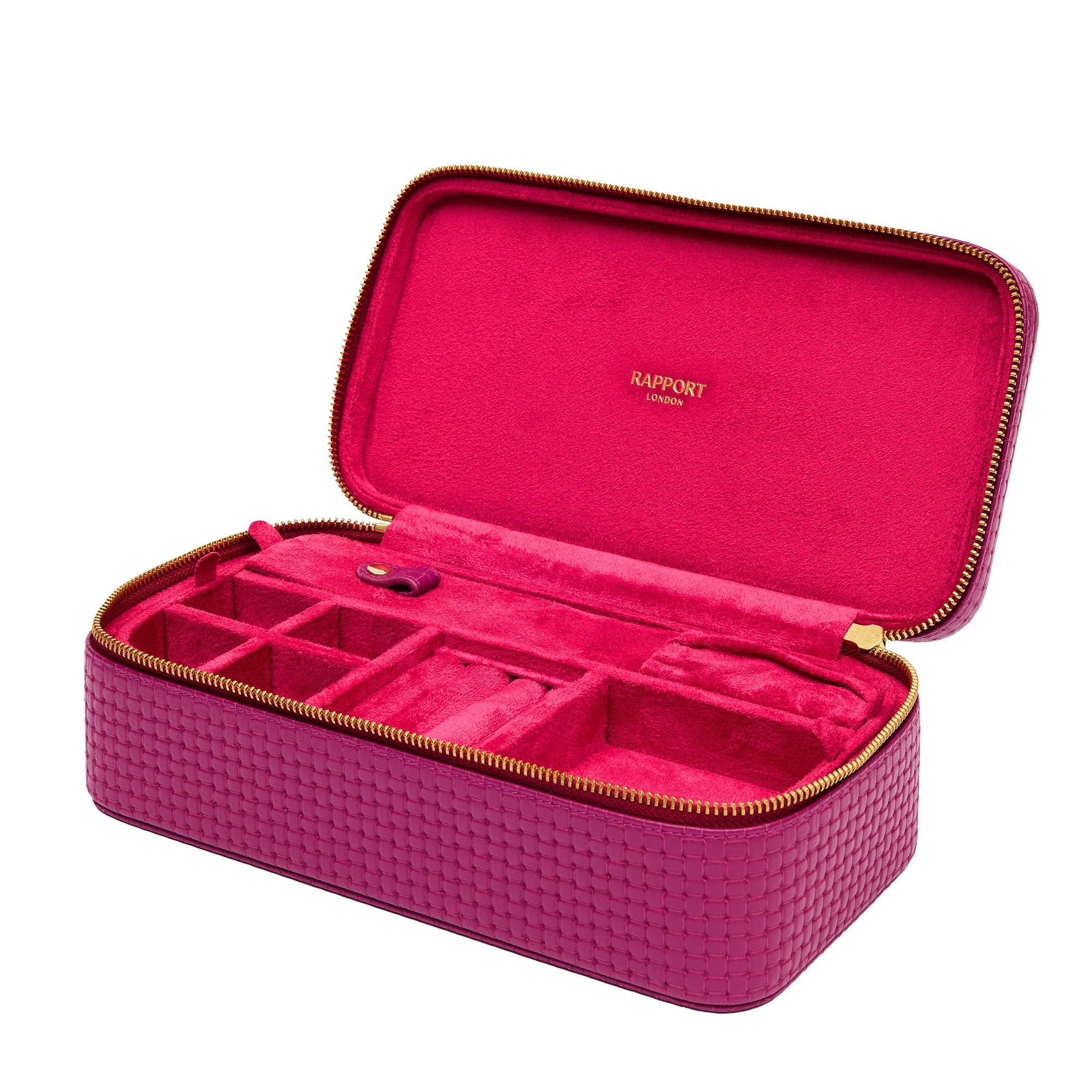Rapport Charlotte Pink Jewellery Case RPT-201 Image 3