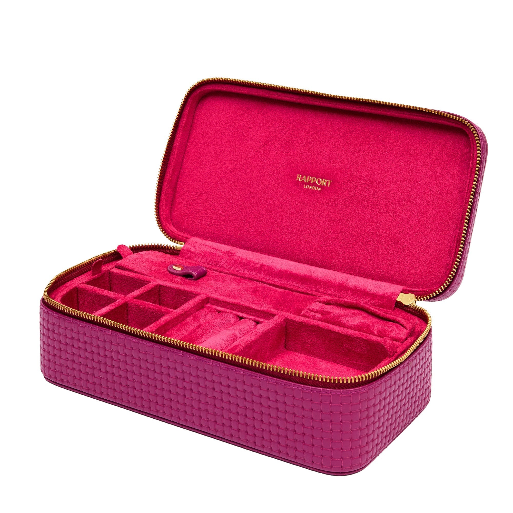 Rapport Charlotte Pink Jewellery Case RPT-201 Image 3