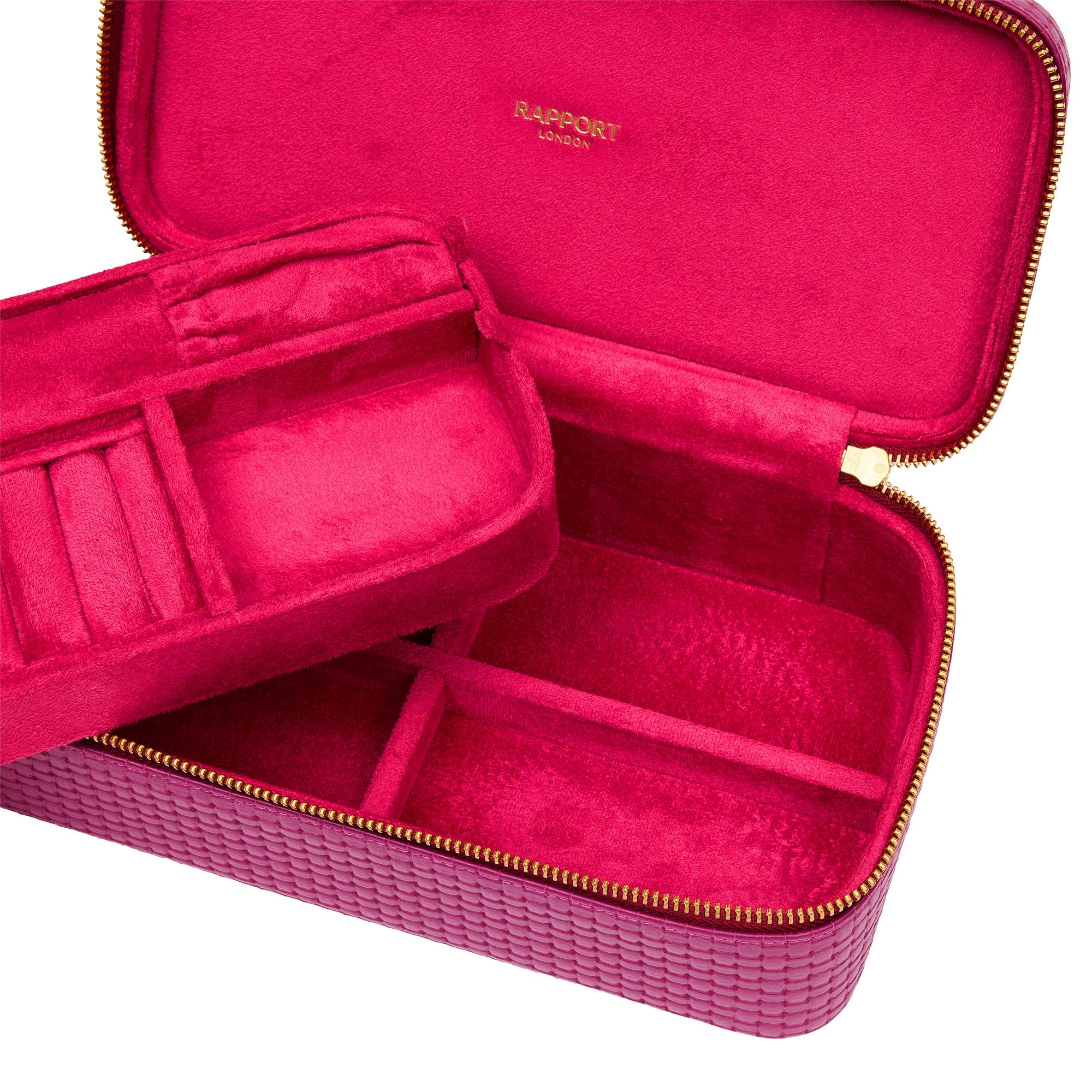 Rapport Charlotte Pink Jewellery Case RPT-201 Image 6