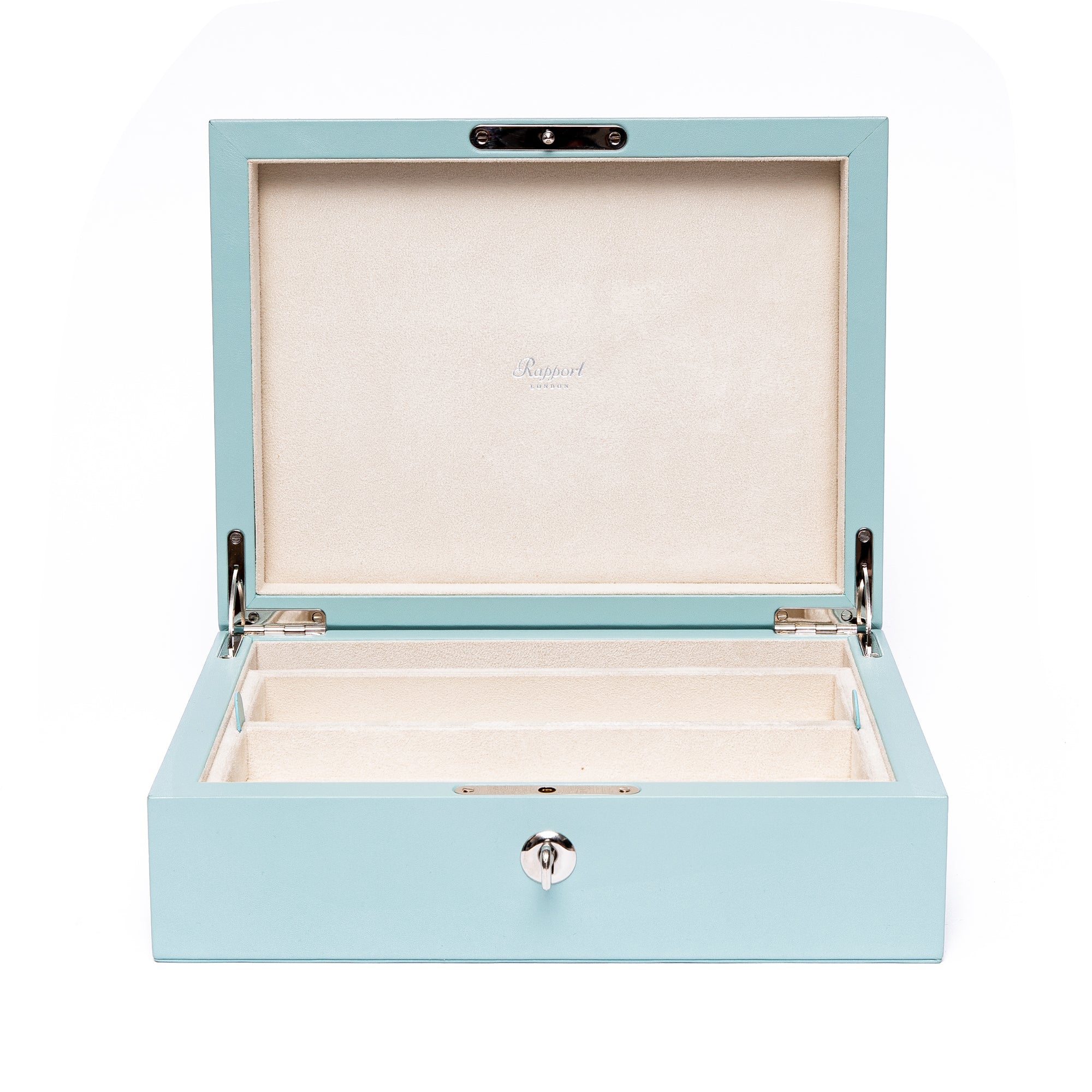 Rapport Jessica Medium Aqua Jewellery Box RPT-210 Image 1