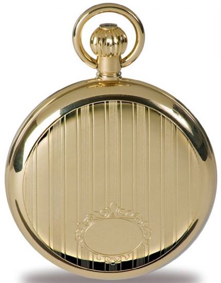 Rapport Pocket Watch Full Hunter Gold Plated PW70 Image 2