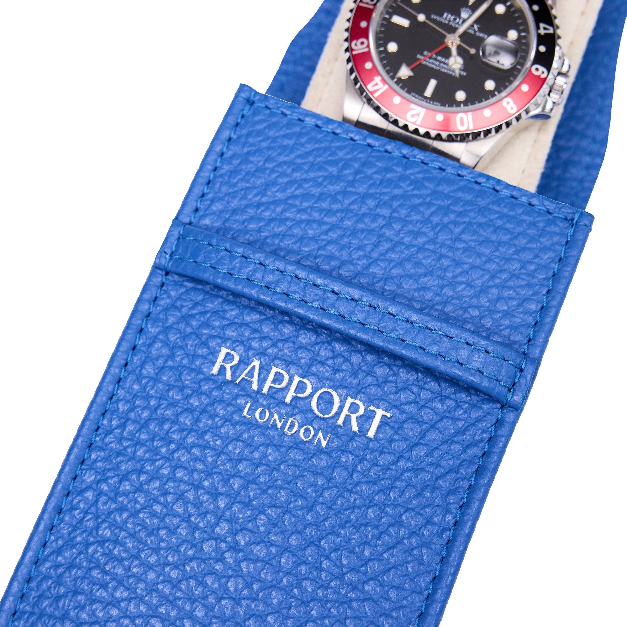 Rapport Portobello Single Watch Pouch Blue RPT-155 Image 2