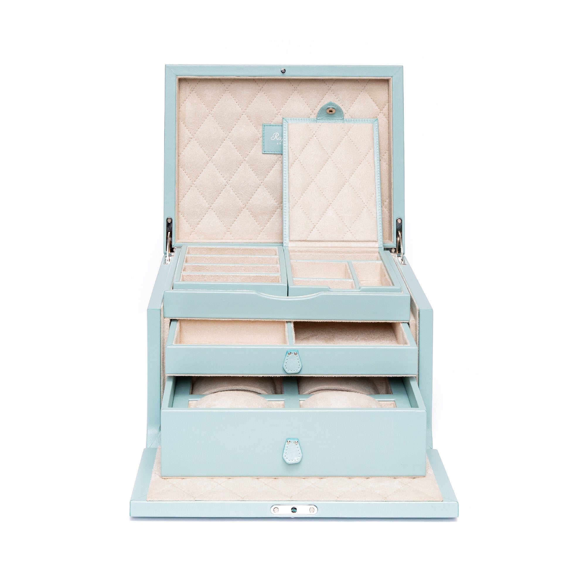 Rapport Victoria Aqua Jewellery Box RPT-216 Image 1
