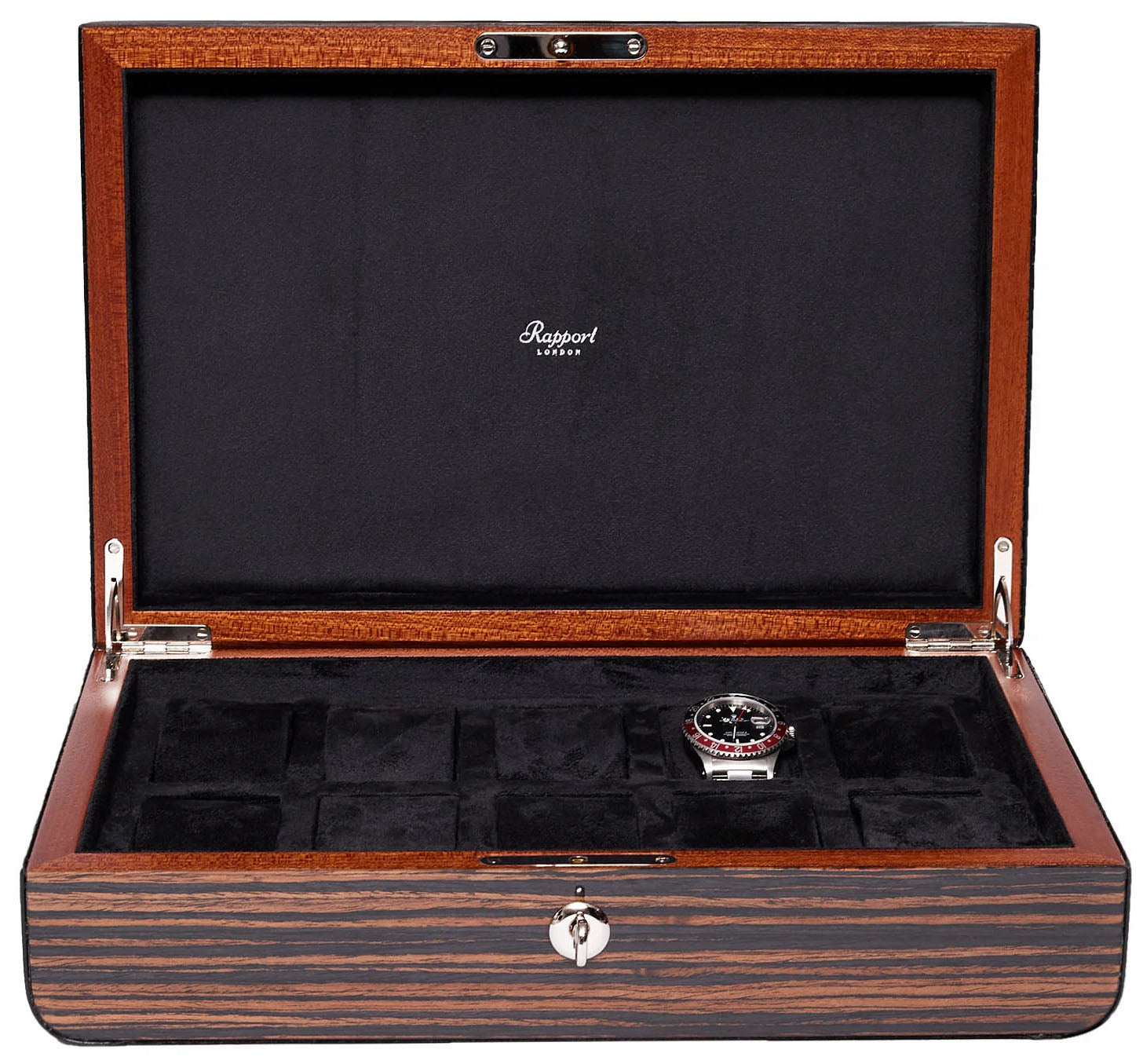 Rapport Watch Box Mayfair 10 Macassar Wood L277 Image 1