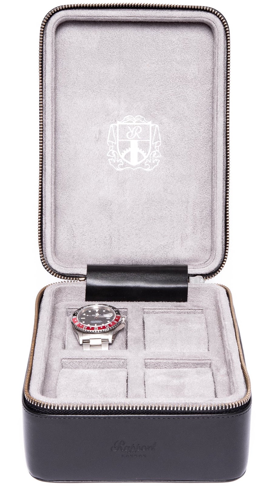 Rapport Watch Case Hyde Park 4 Black Zip D271 Image 1