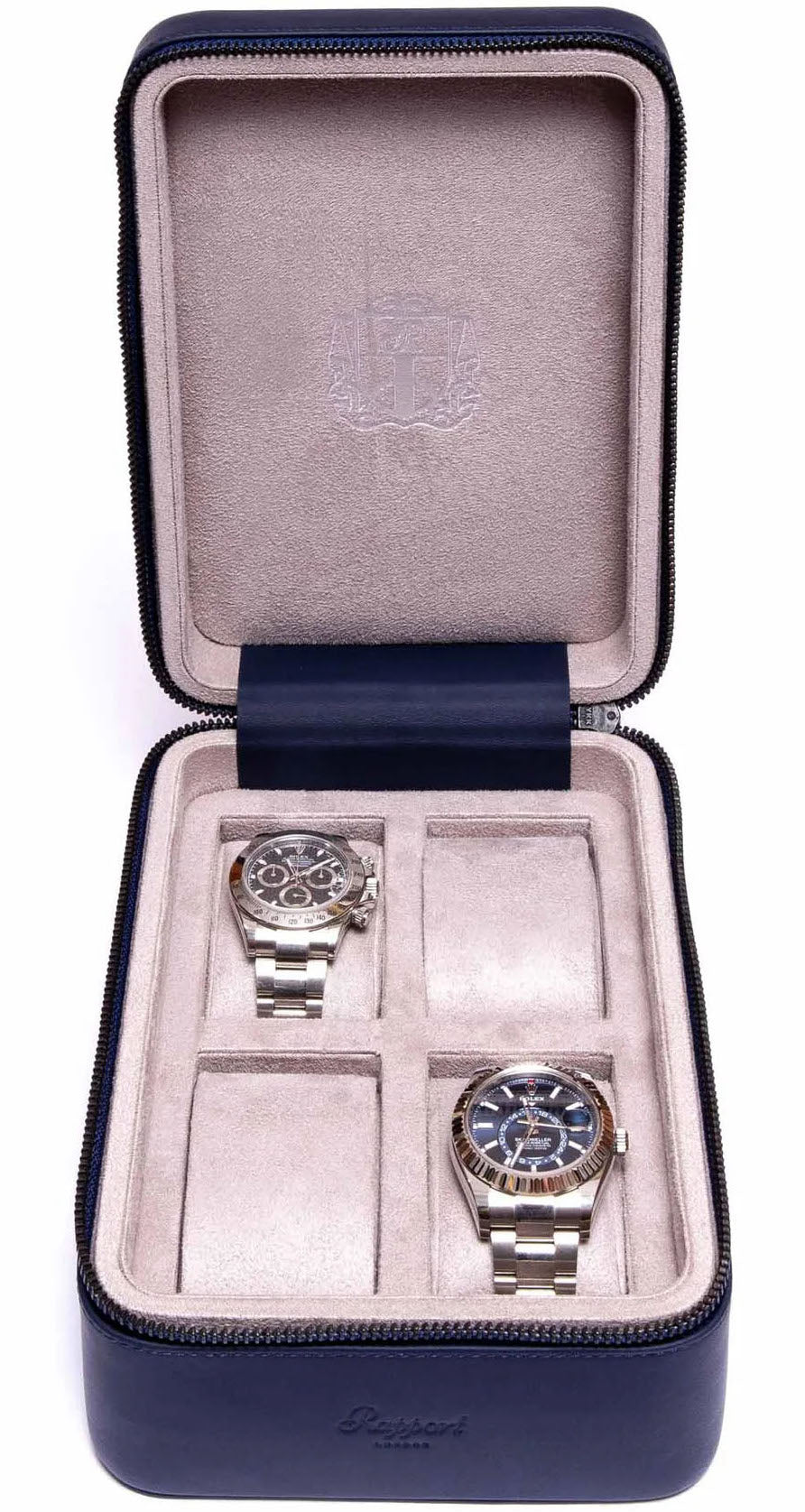 Rapport Watch Case Hyde Park 4 Blue Zip D273 Image 1