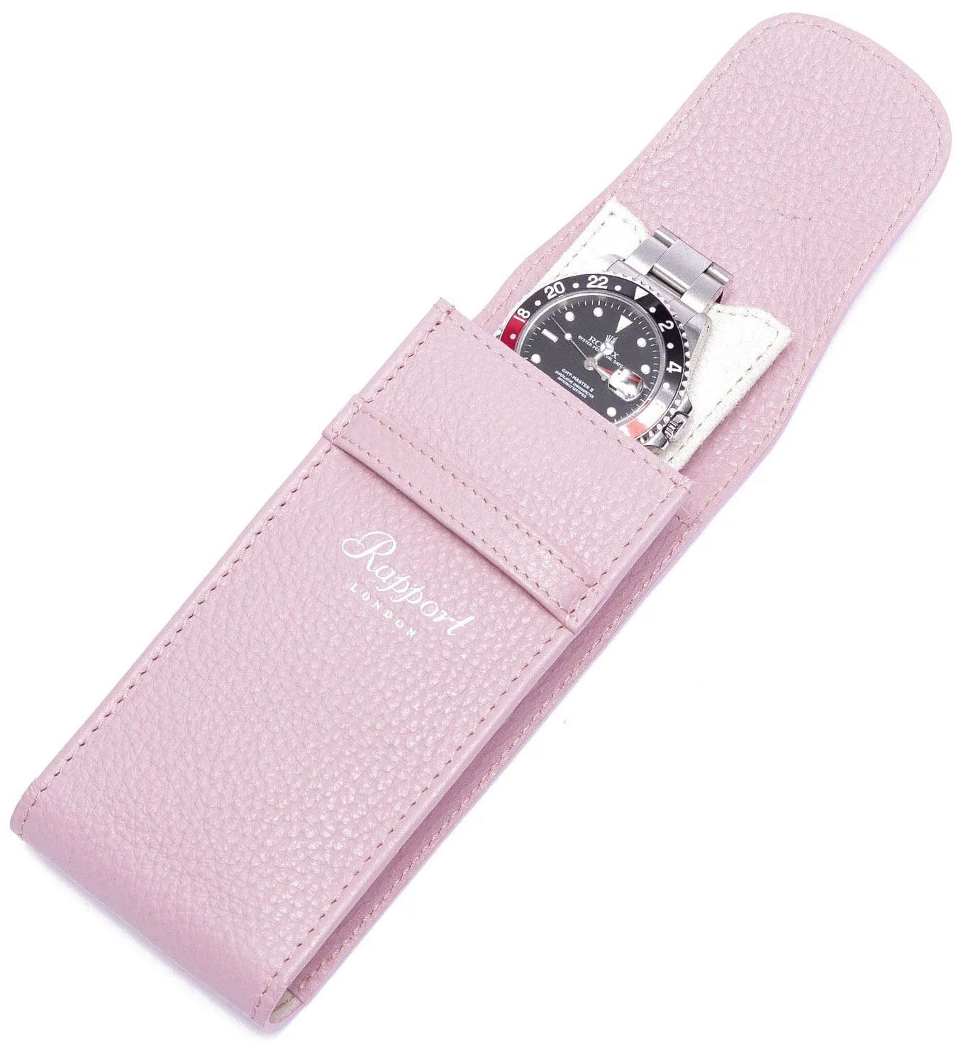 Rapport Watch Pouch Portobello Leather Pink D400 Image 1