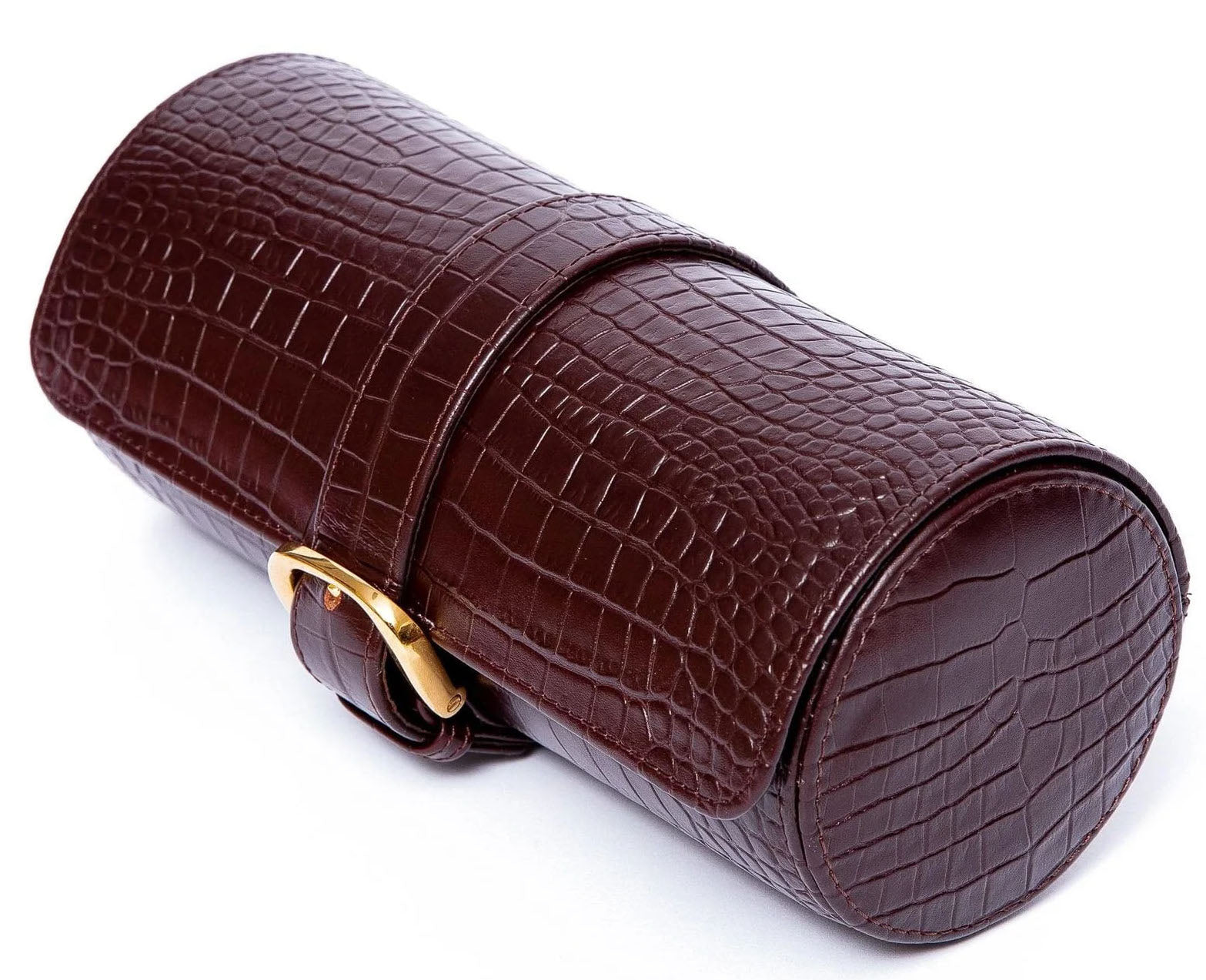Rapport Watch Roll Brompton 3 Brown Crocodile D165 Image 4