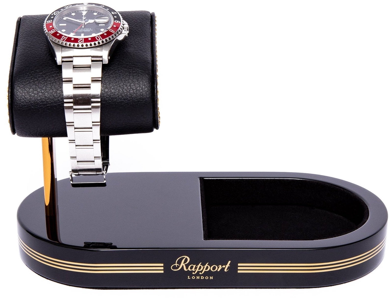 Rapport Watch Stand Formula Tray Black Silver Silver WS22 Image 1