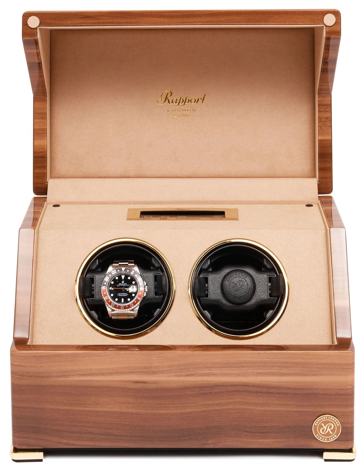 Rapport Watch Winder Perpetua III 2 Walnut W582 Image 5
