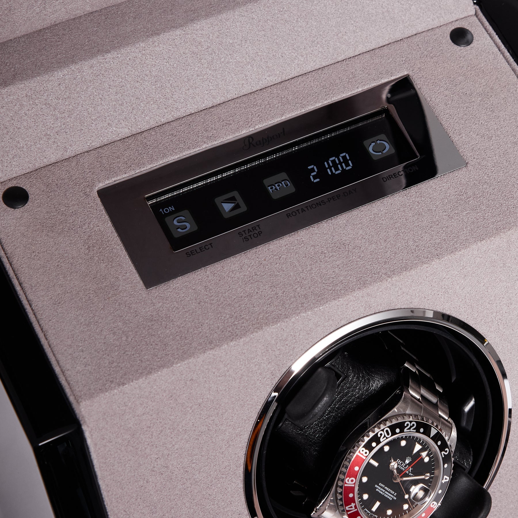 Rapport Watch Winder Perpetua Single Ebony W571 Image 6
