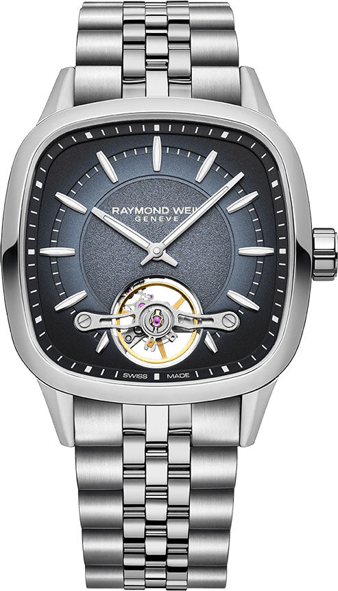 Raymond Weil Freelancer Calibre RW1212 Blue Bracelet Watch 2790-ST-50051 Image 1