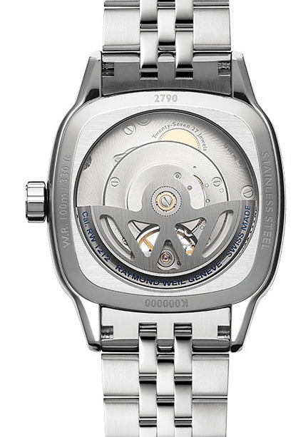 Raymond Weil Freelancer Calibre RW1212 Green Bracelet Watch 2790-ST-52051 Image 3