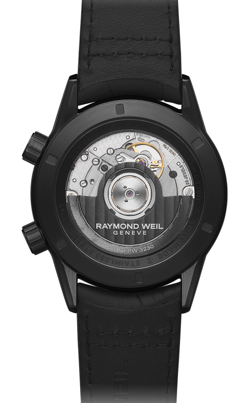 Raymond Weil Freelancer GMT Worldtimer Black D 2765-BKC-20001 Image 2