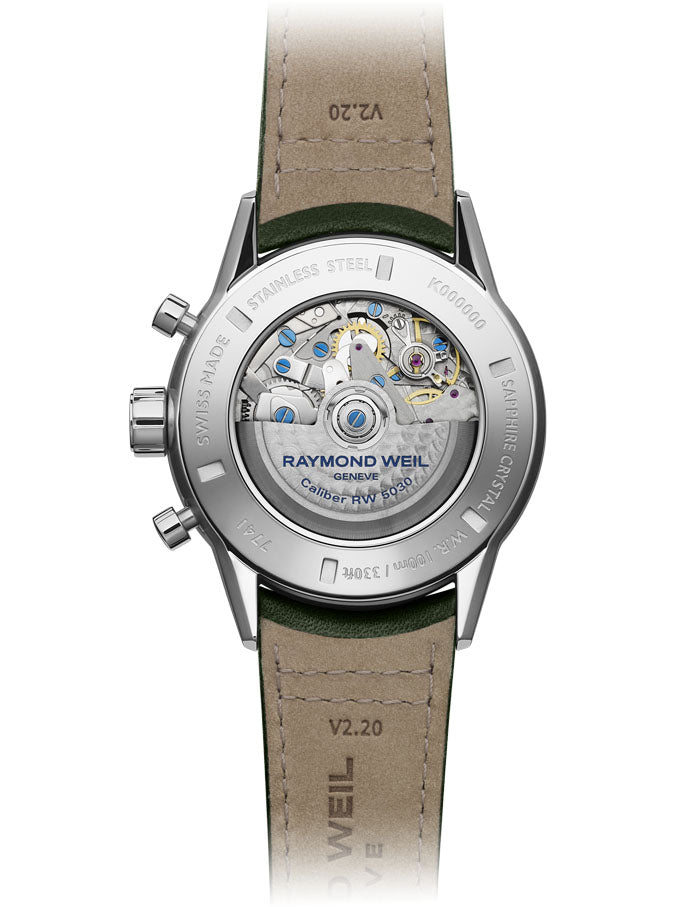 Raymond Weil Freelancer Green Mens D 7741-SC7-52021 Image 2